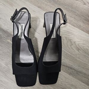 Vintage Bruno Magli Black Square Heel